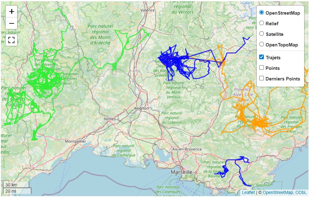 Carte multi-individus